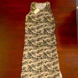 Sleeves longer camo dress